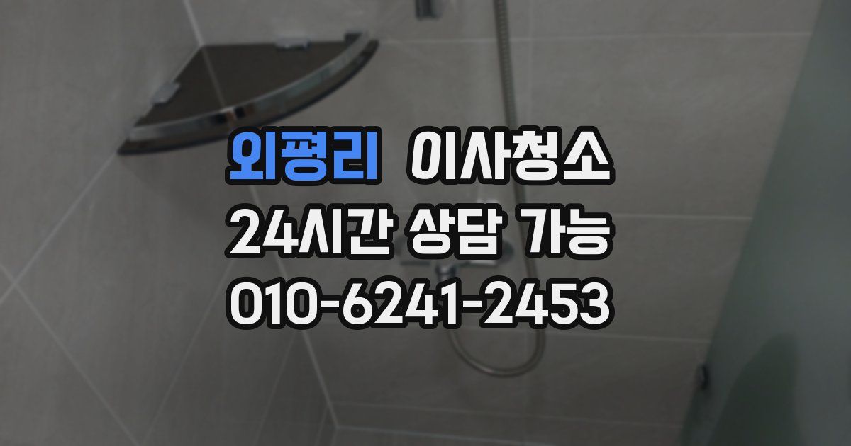 외평리 입주청소