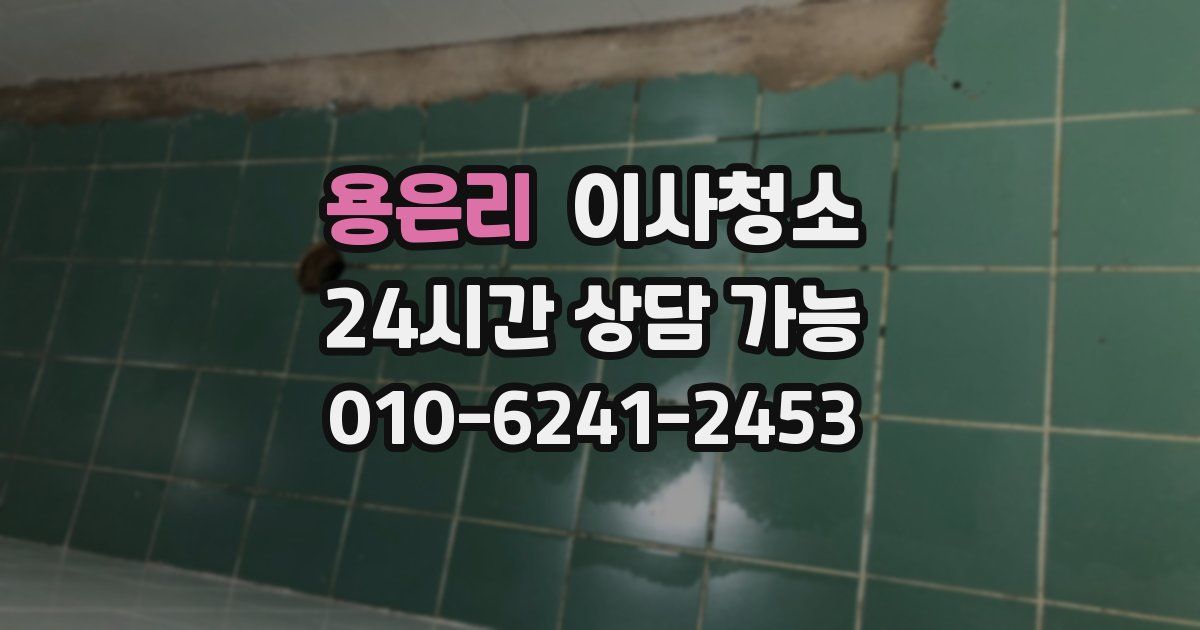 용은리 입주청소