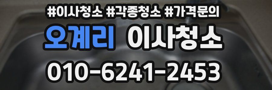 오계리 이사청소