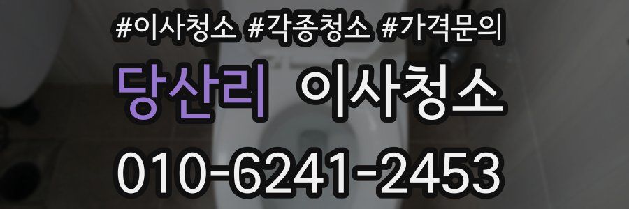 당산리 이사청소
