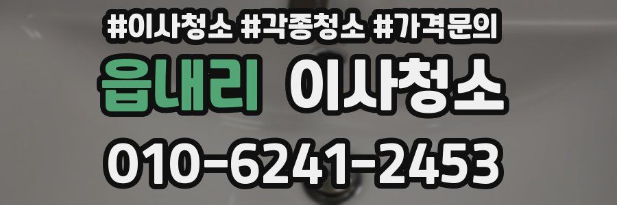 읍내리 이사청소