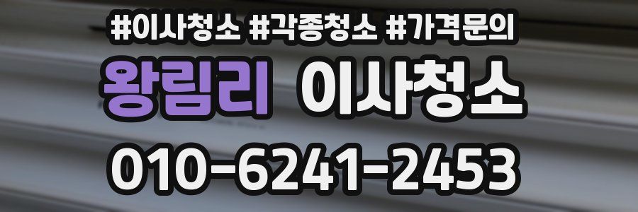 왕림리 이사청소