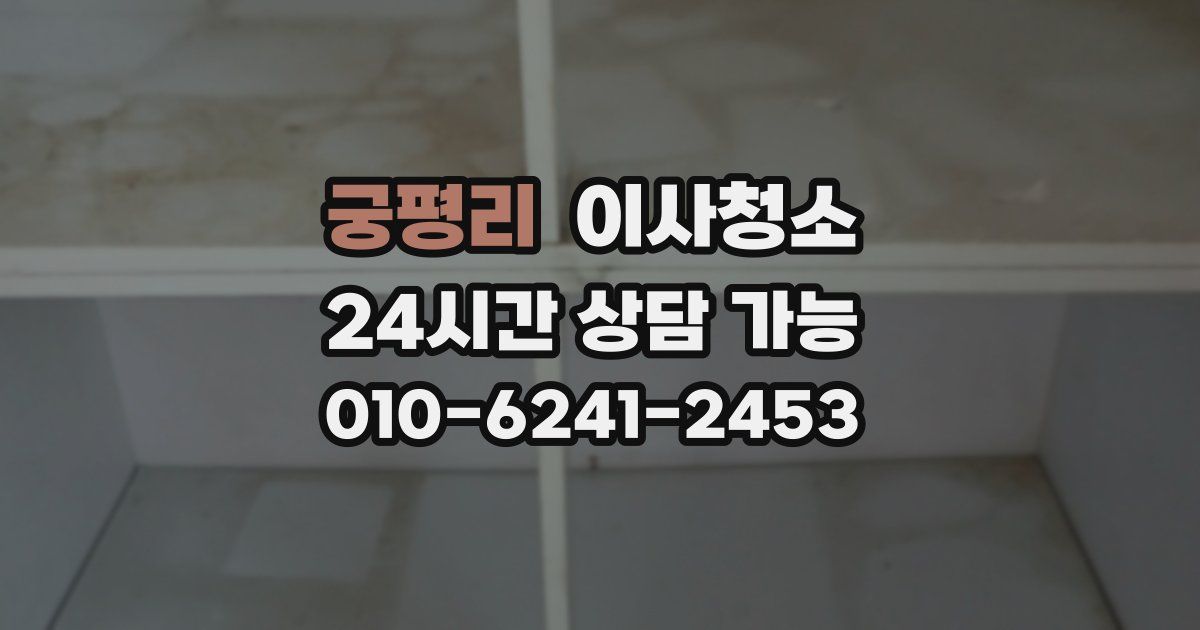 궁평리 입주청소