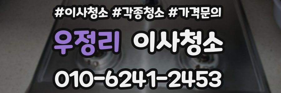 우정리 이사청소