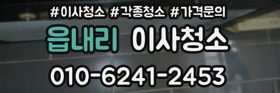 읍내리 이사청소