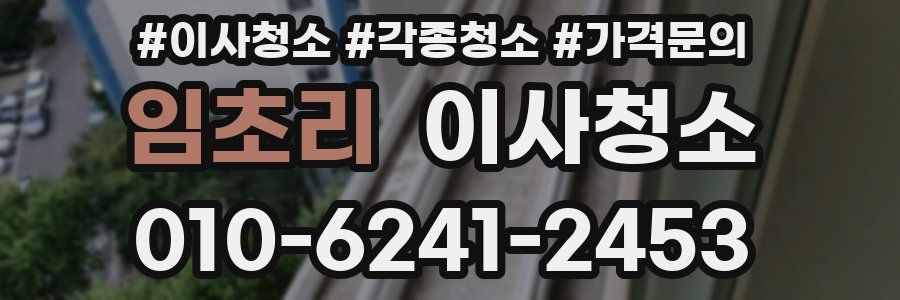 임초리 이사청소