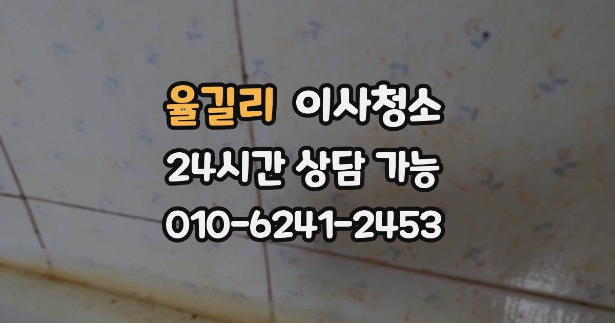 율길리 입주청소