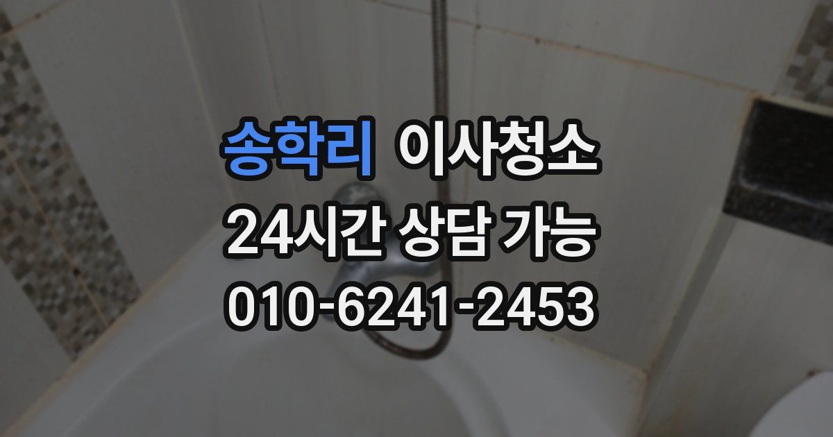 송학리 입주청소