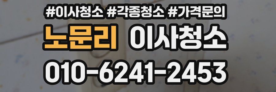 노문리 이사청소