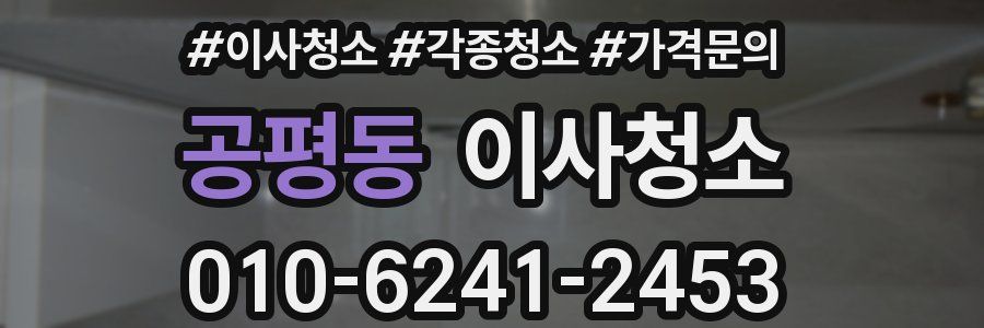 공평동 이사청소