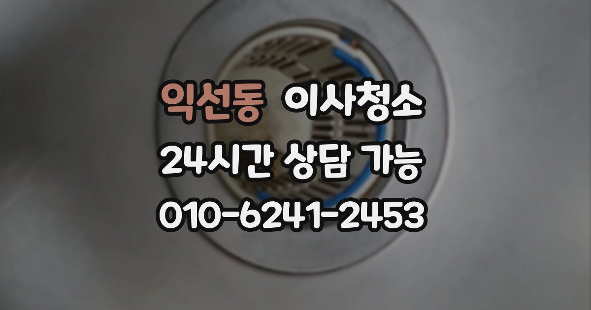 익선동 입주청소