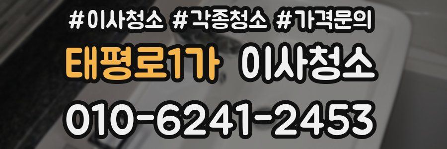 태평로1가 이사청소