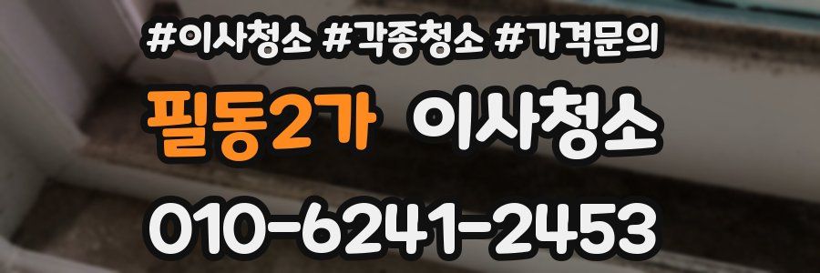 필동2가 이사청소