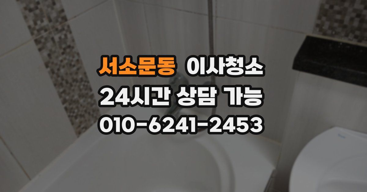 서소문동 입주청소