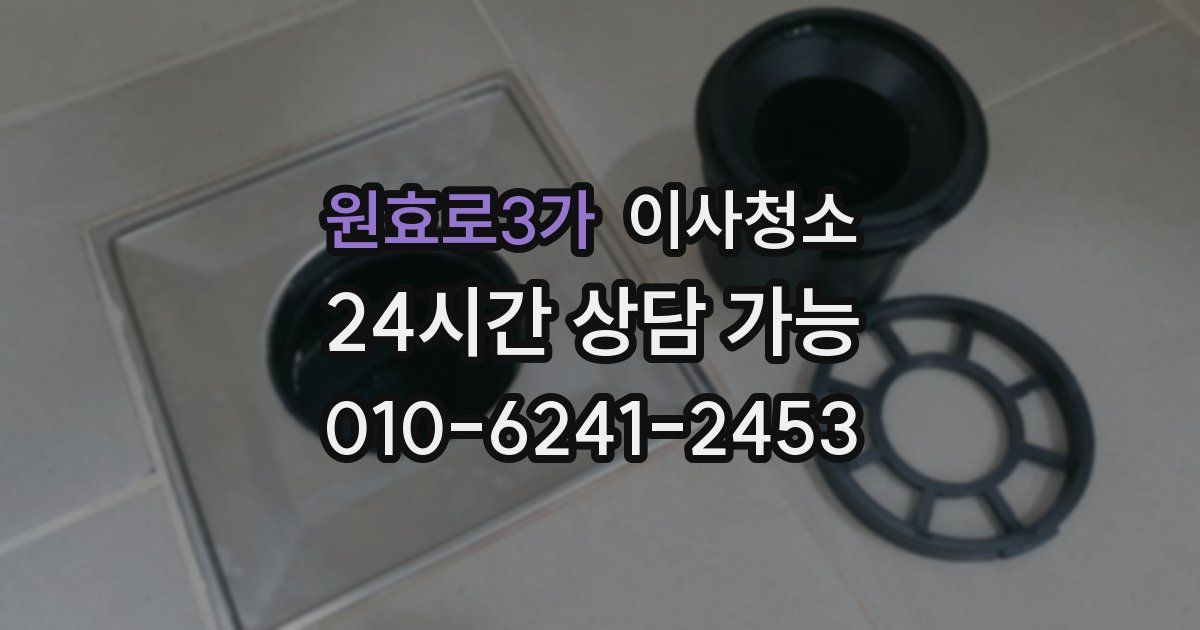 원효로3가 입주청소