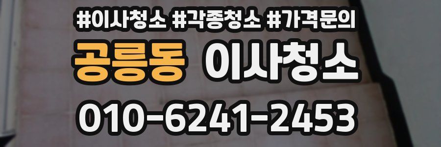 공릉동 이사청소