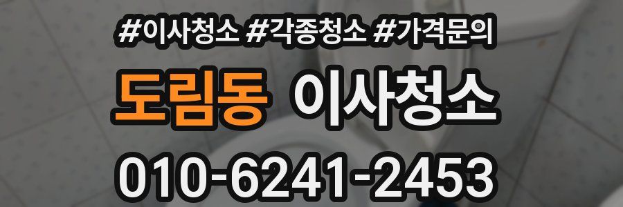 도림동 이사청소
