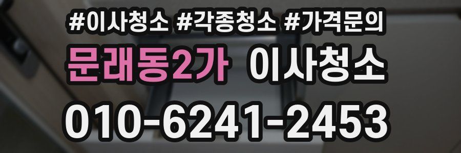 문래동2가 이사청소