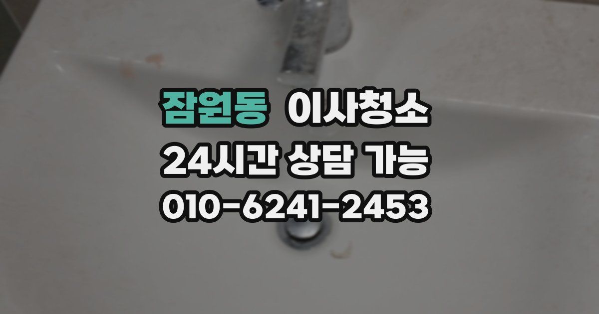 잠원동 입주청소