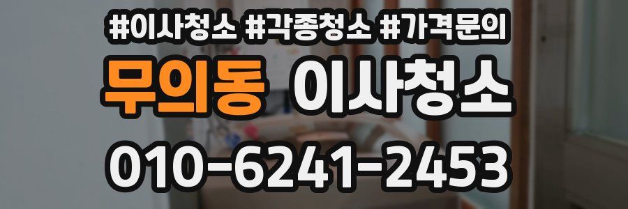 무의동 이사청소