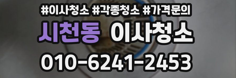 시천동 이사청소