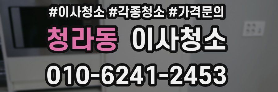 청라동 이사청소