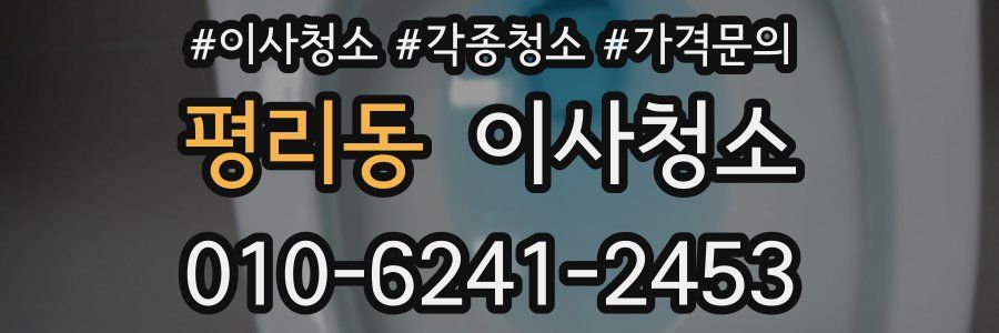 평리동 이사청소