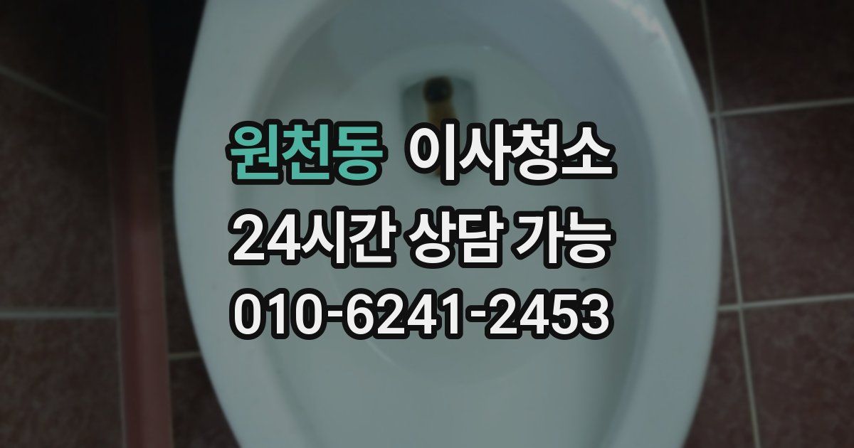 원천동 입주청소