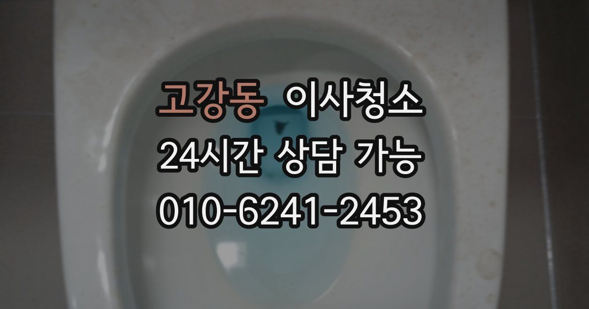 고강동 입주청소