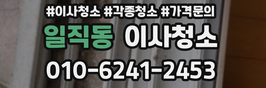 일직동 이사청소