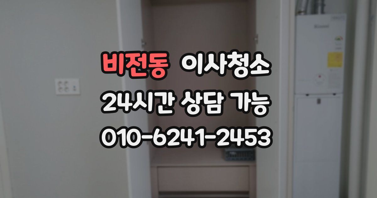 비전동 입주청소