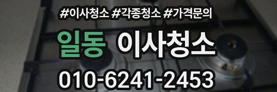 일동 이사청소