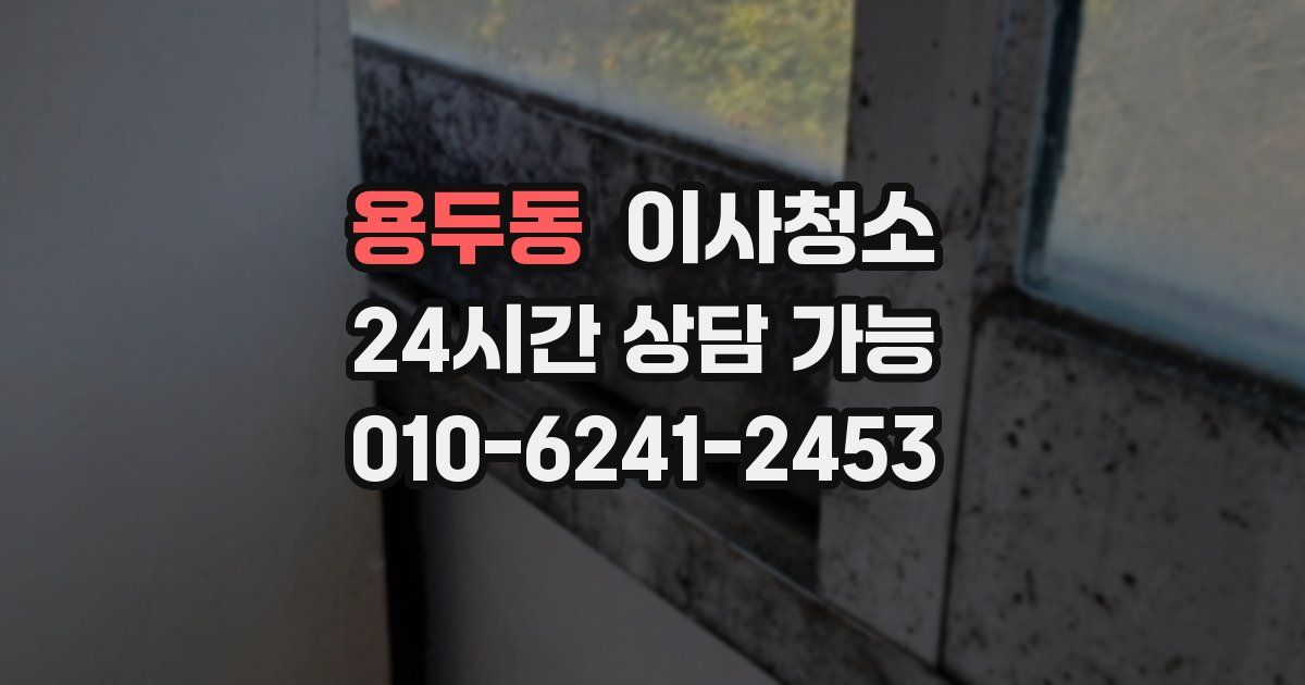 용두동 입주청소