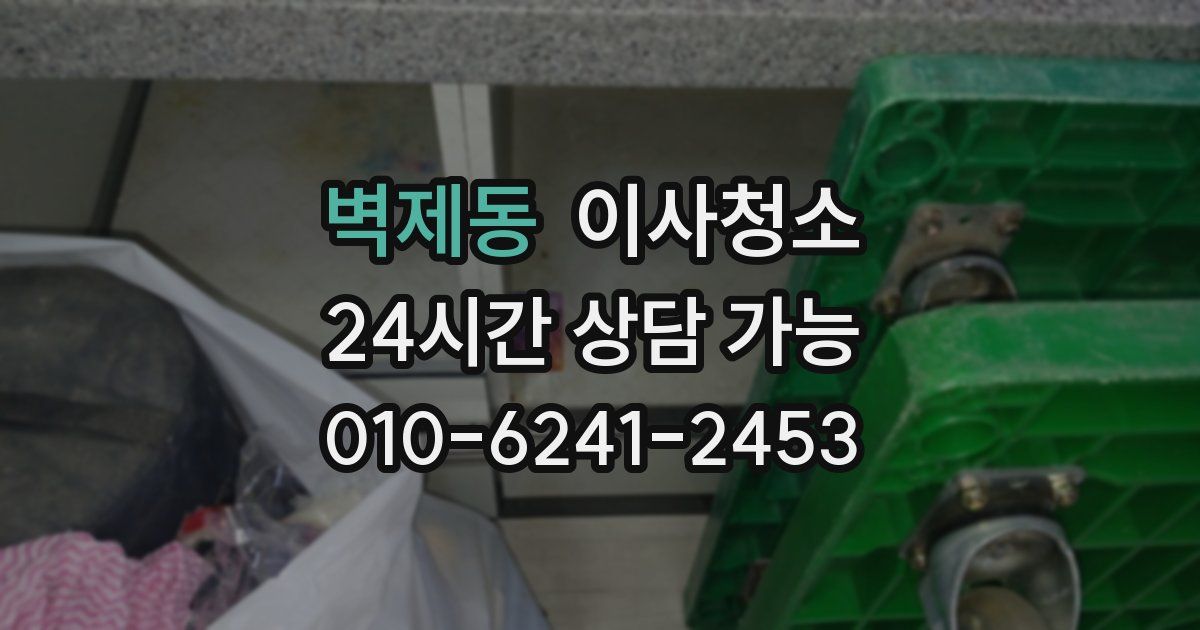 벽제동 입주청소