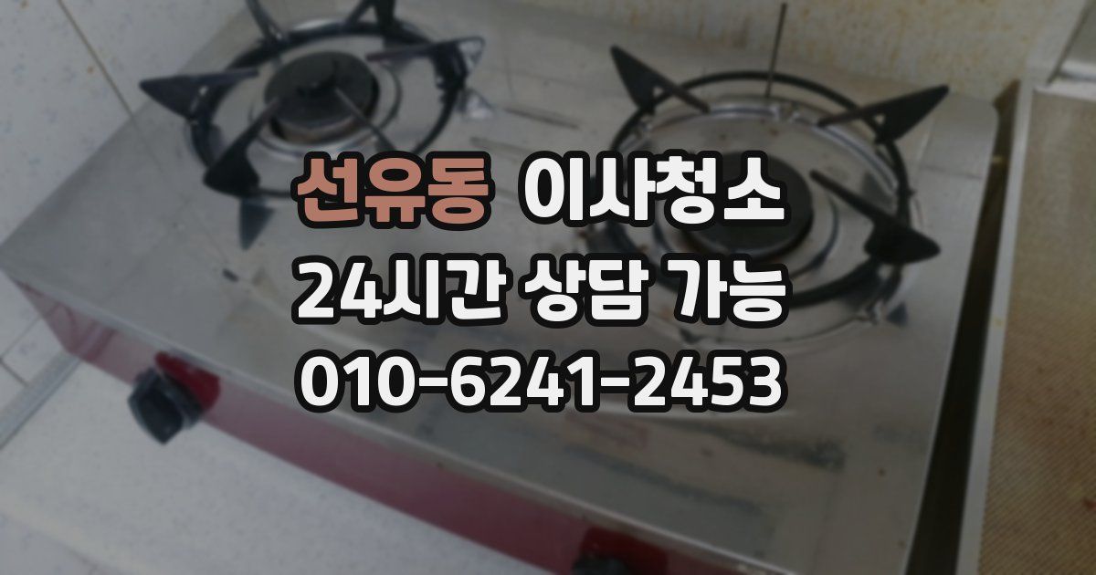 선유동 입주청소