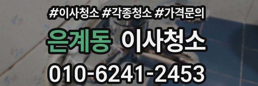 은계동 이사청소