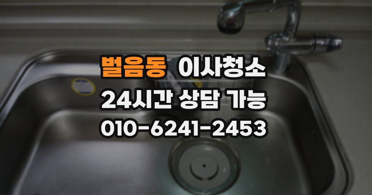 벌음동 입주청소