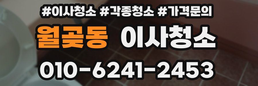 월곶동 이사청소