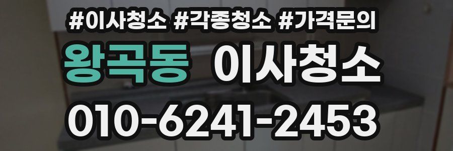 왕곡동 이사청소