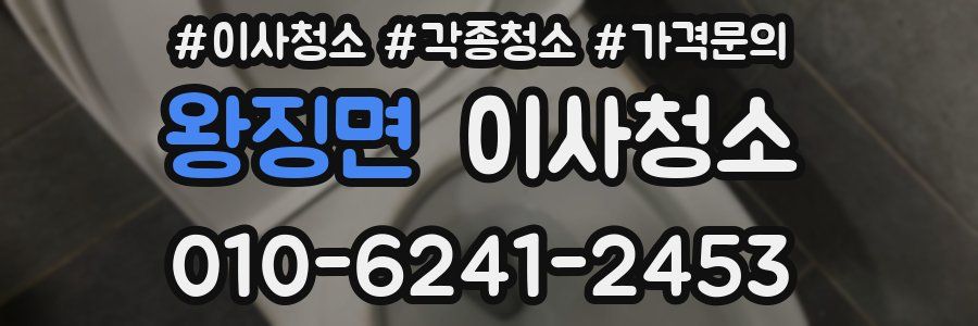 왕징면 이사청소