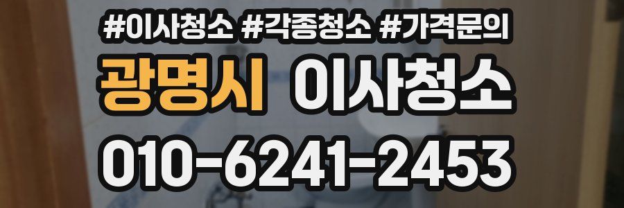 광명시 이사청소