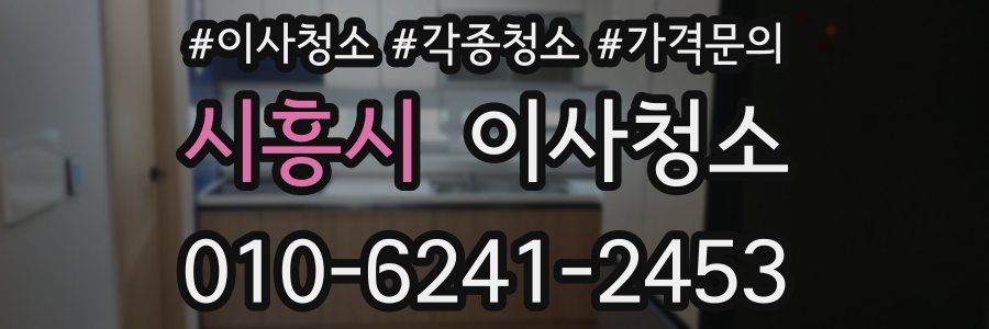 시흥시 이사청소