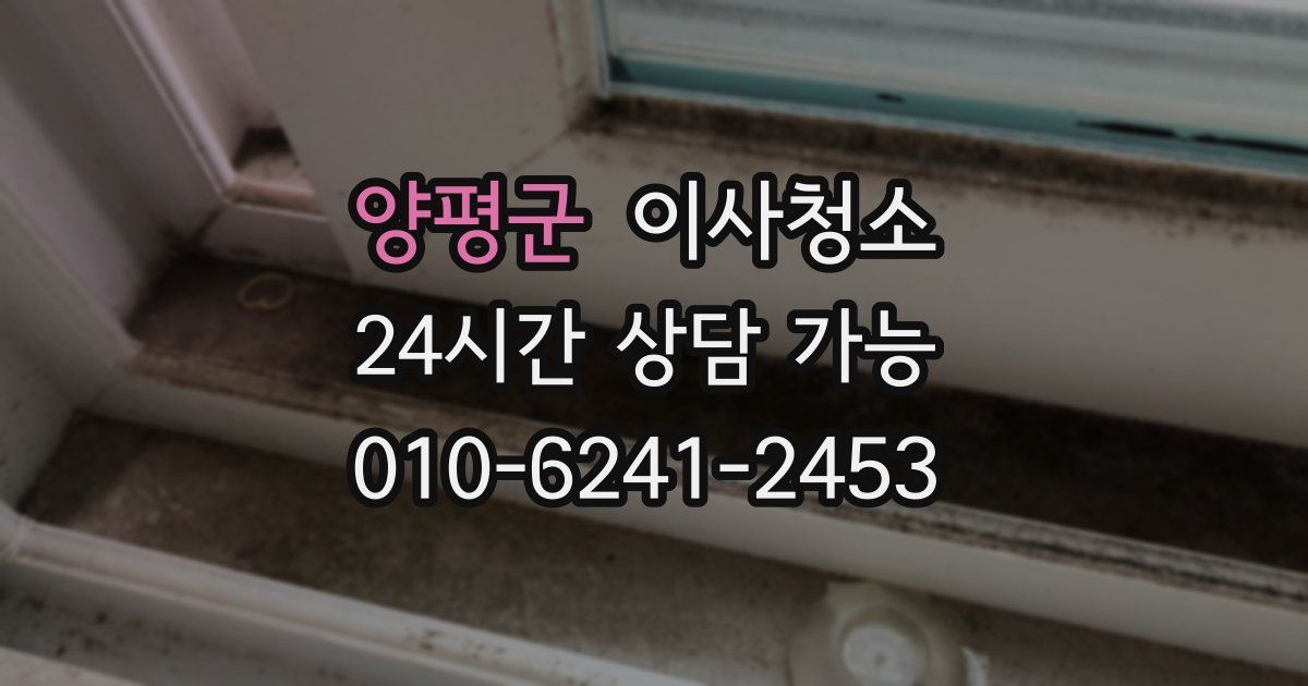 양평군 입주청소