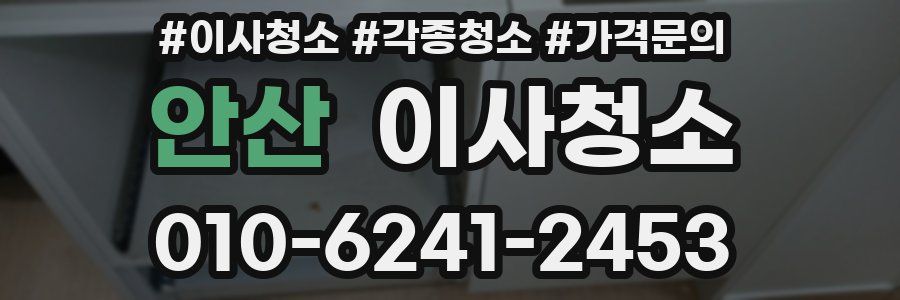 안산 이사청소