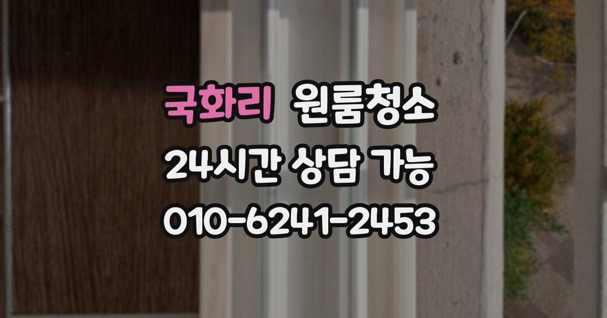 국화리 입주청소