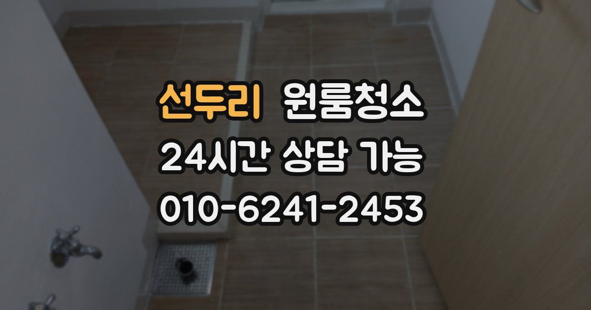 선두리 입주청소