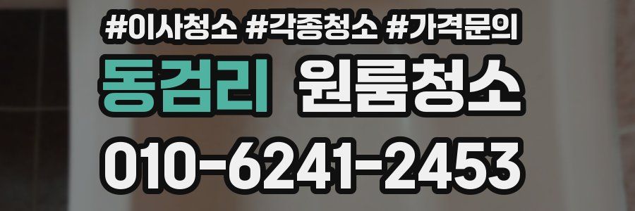 동검리 이사청소