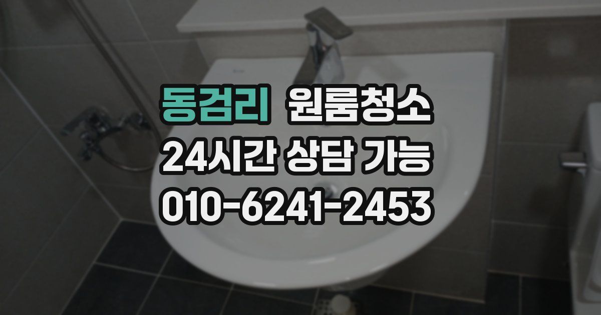 동검리 입주청소