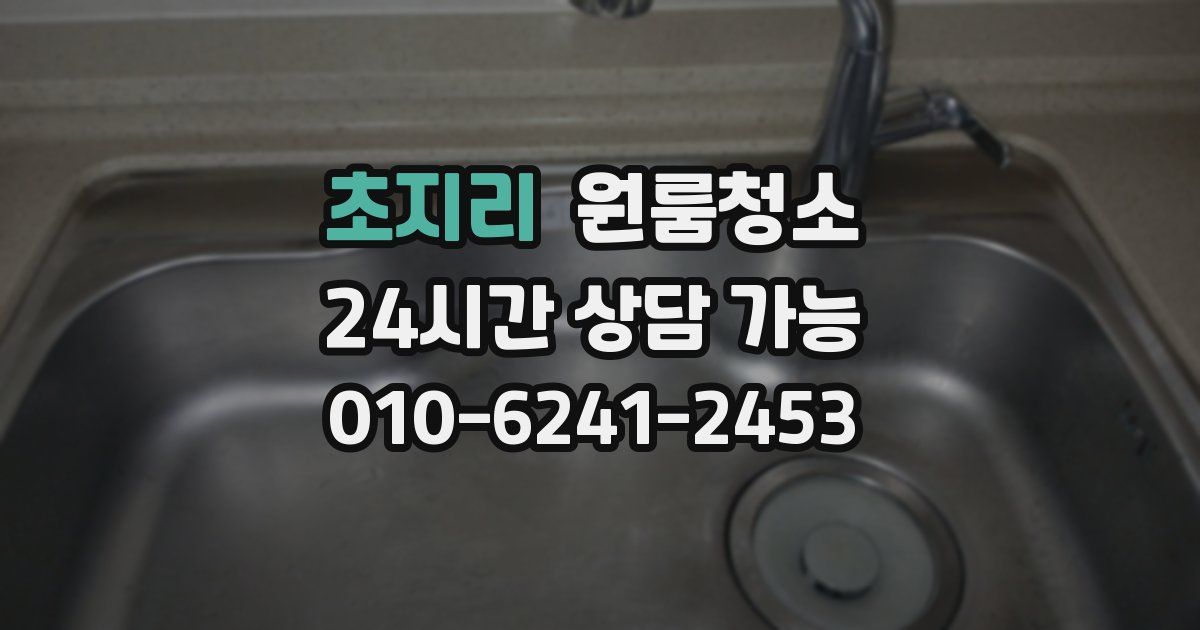 초지리 입주청소