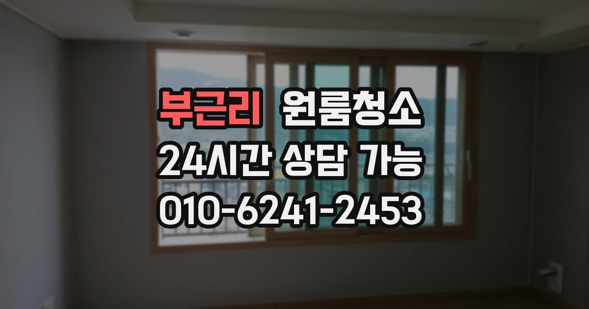 부근리 입주청소